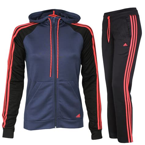 jogginganzug damen adidas schwarz|Adidas trainersanzug damen.